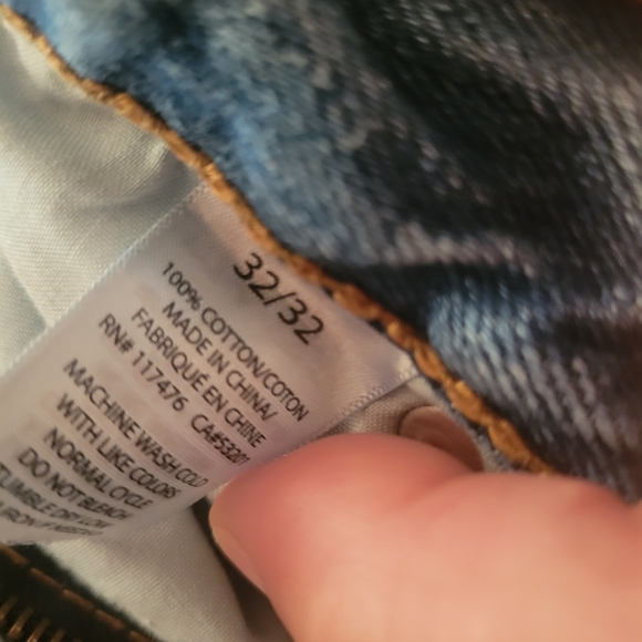 Aeropostale Men's 32×32  Light Blue Straight Jeans - Picture 3 of 5